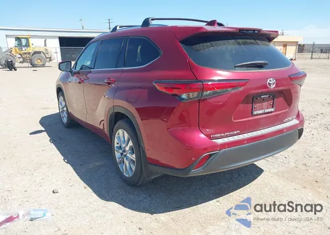 2023 Toyota Highlander Limited из США, поврежденный, VIN 5TDKDRBH7PS025411